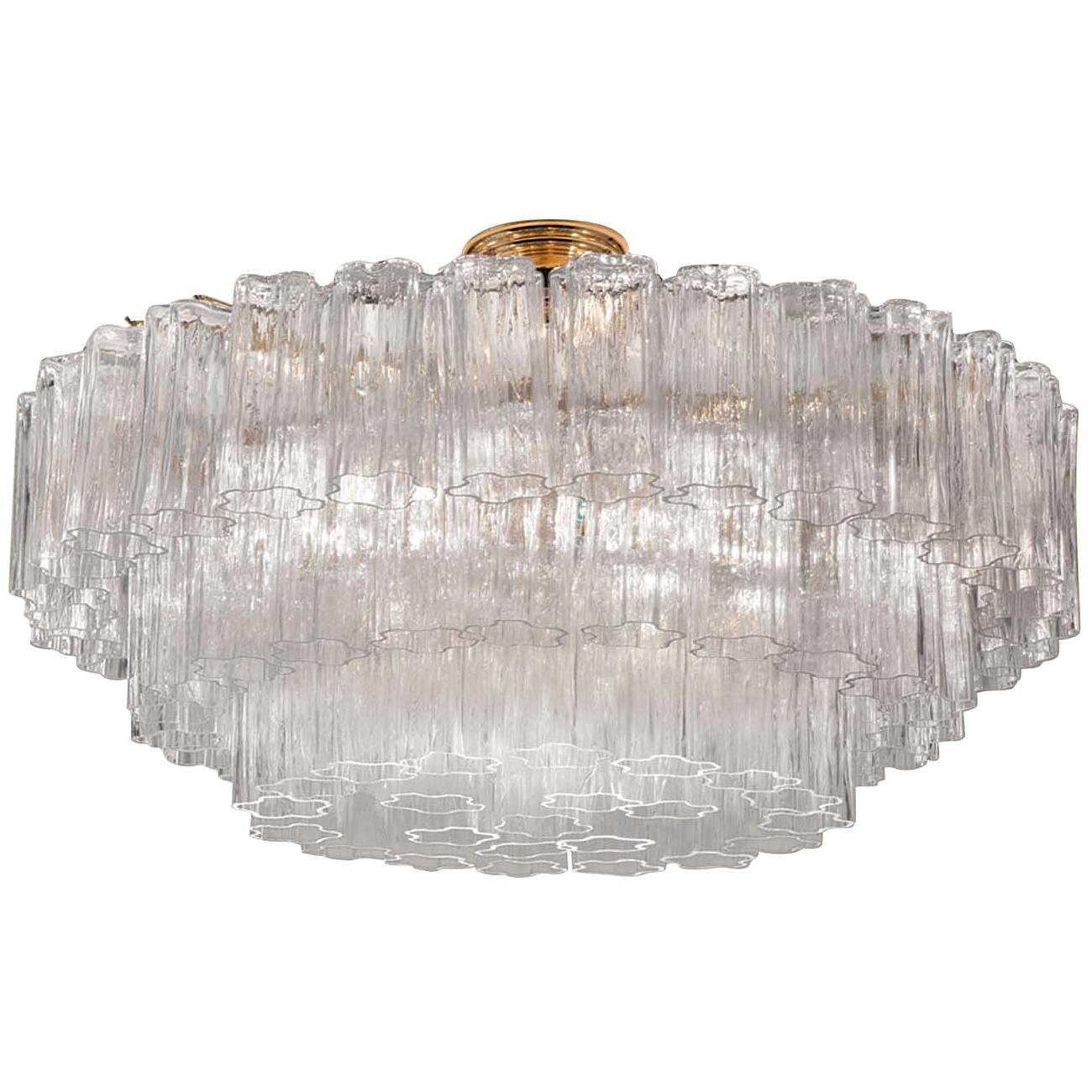 4170/PL95 Clear Glass Ceiling Light