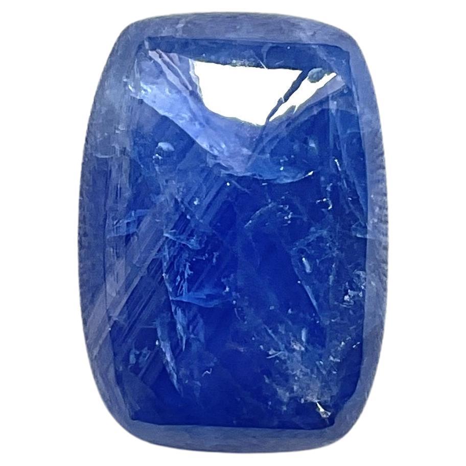 41.73 Carats Burmese Sapphire Cabochon Sugarloaf No-Heat Top Quality Natural Gem For Sale