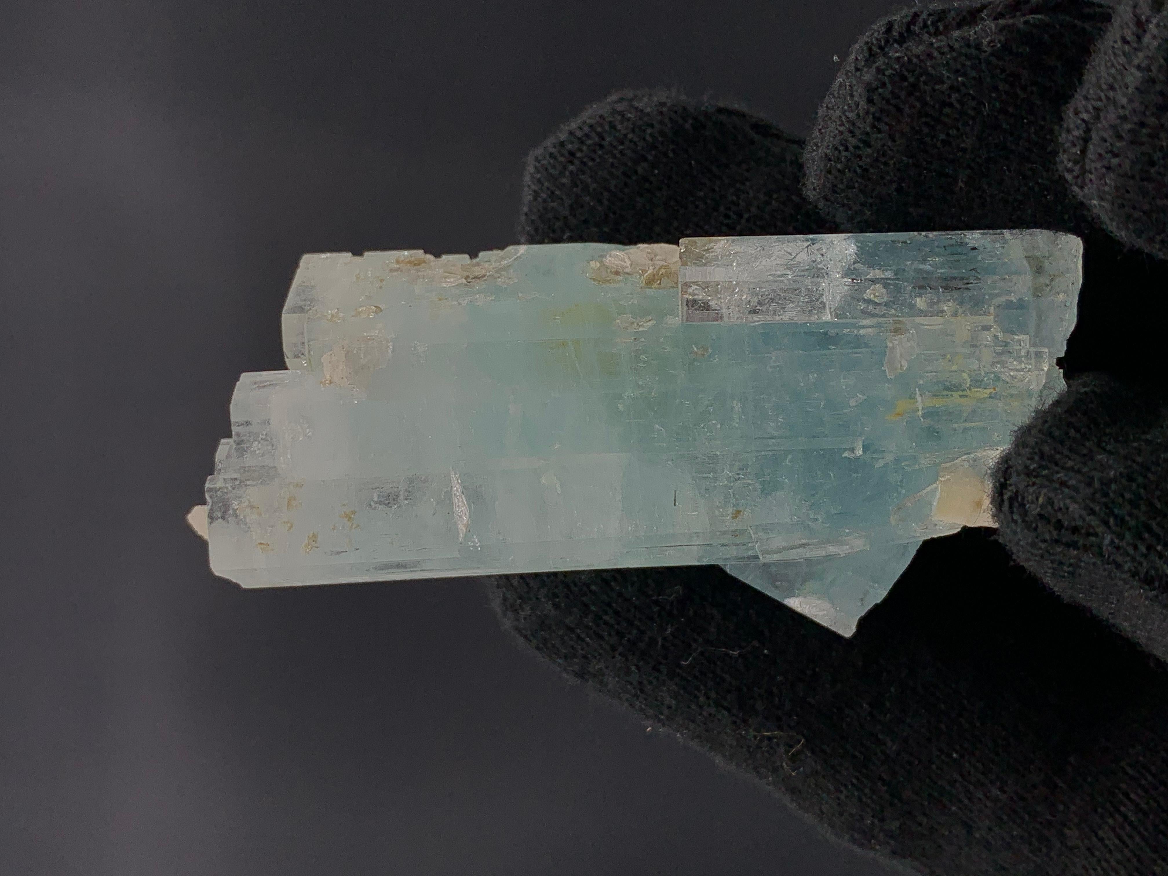 18th Century and Earlier 41.75 Gram Lovely Aquamarine Crystals From Shigar Valley, Pakistan  For Sale