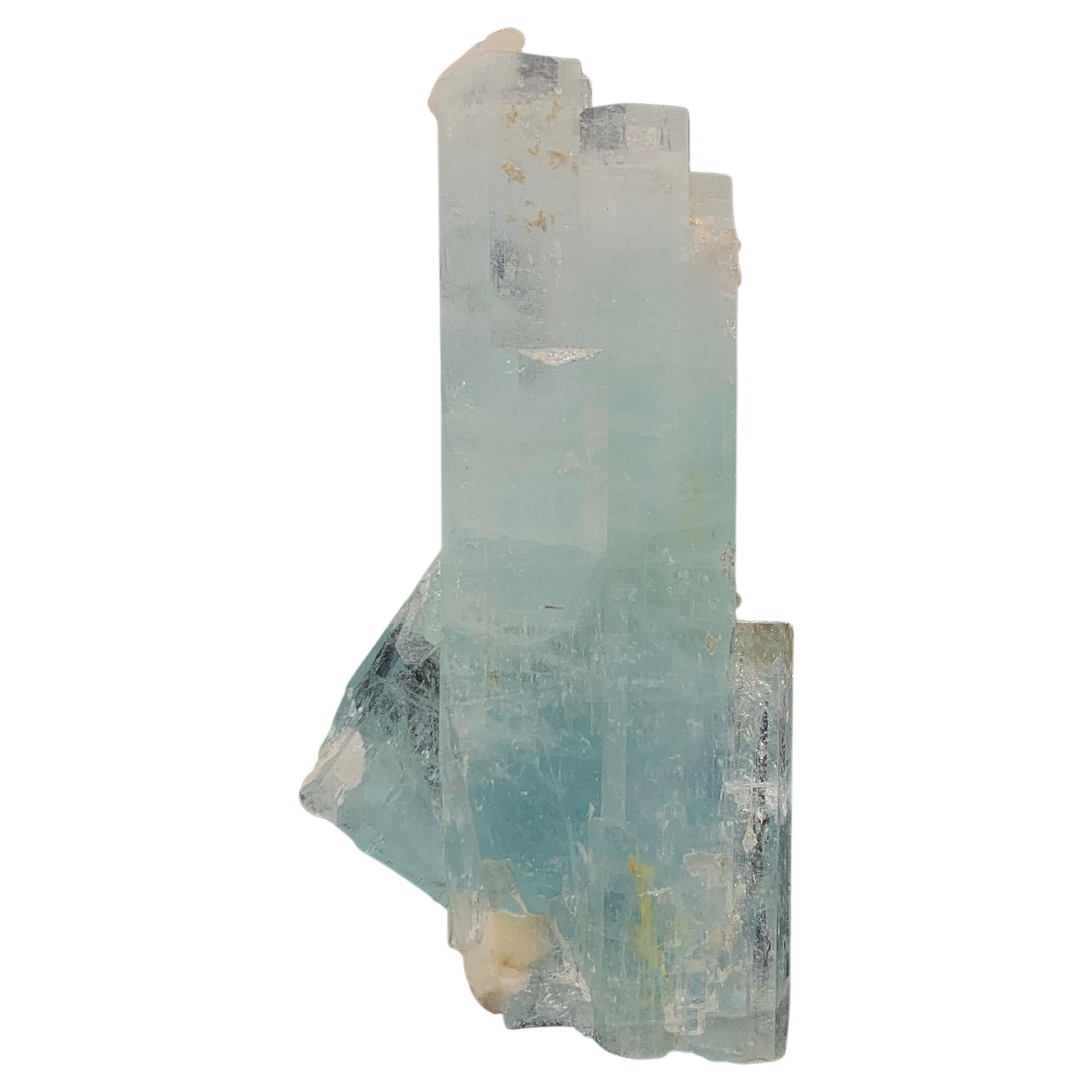 Jolie aigue-marine et cristaux de la vallée de la Shigar, Pakistan, 41,75 grammes 