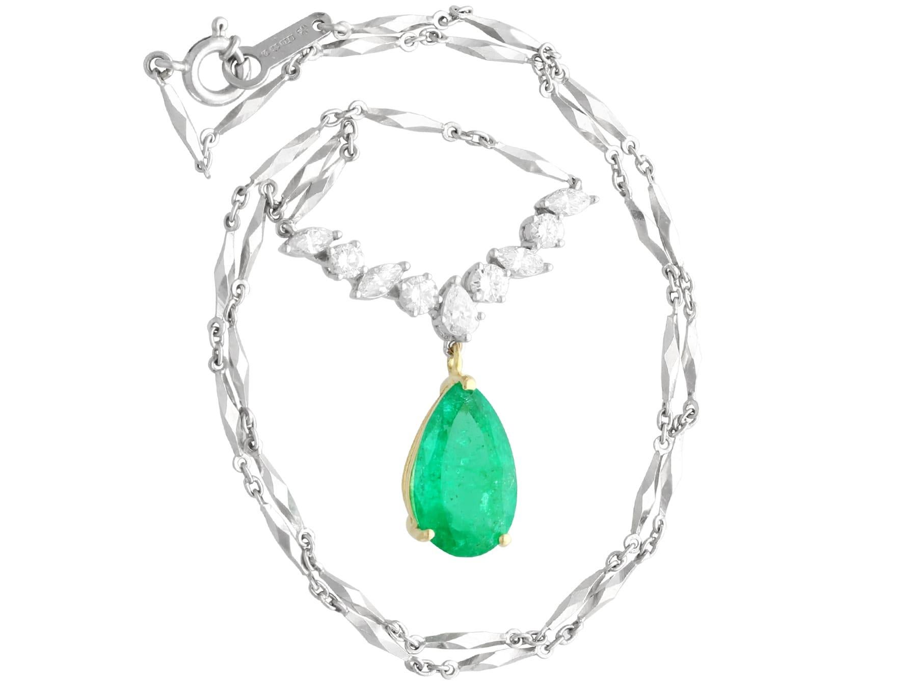 emerald cut garnet necklace