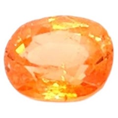4.18 Carat Oval Cut Spessartite Loose Gemstone