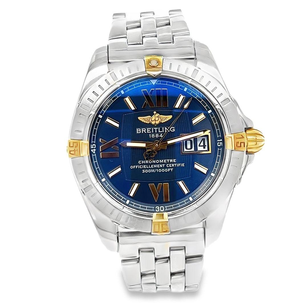 Montre chronomètre automatique Breitling Cockpit B49350 41mm en acier inoxydable & 1 en vente 1