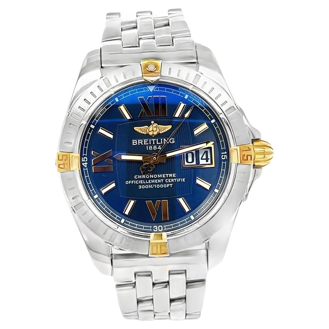 Montre chronomètre automatique Breitling Cockpit B49350 41mm en acier inoxydable & 1 en vente