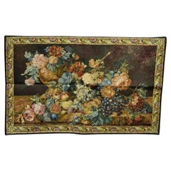41 "x26" Tapiz francés para colgar en la pared Jacquard Aubusson Acanto Fruta Naturaleza muerta
