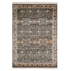 4
1 "x6
Graphitblau Reine Seide 400 KPSI Handgeknüpft All Over Design Teppich 4
1 "x6
Graphitblau Reine Seide 400 KPSI Handgeknüpft All Over Design Teppich