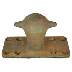 42 in. Bollard d'amarrage maritime en fonte 800 livres