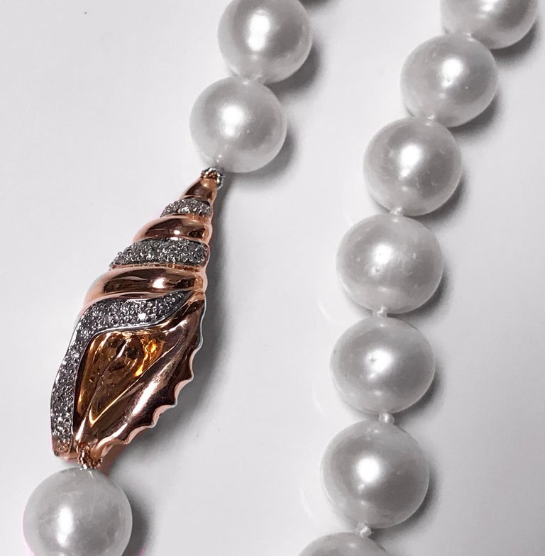 Cultured Pearl Necklace In Good Condition In Toronto, ON