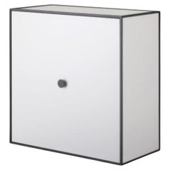 42-Light Grey Frame Box with Door by Lassen