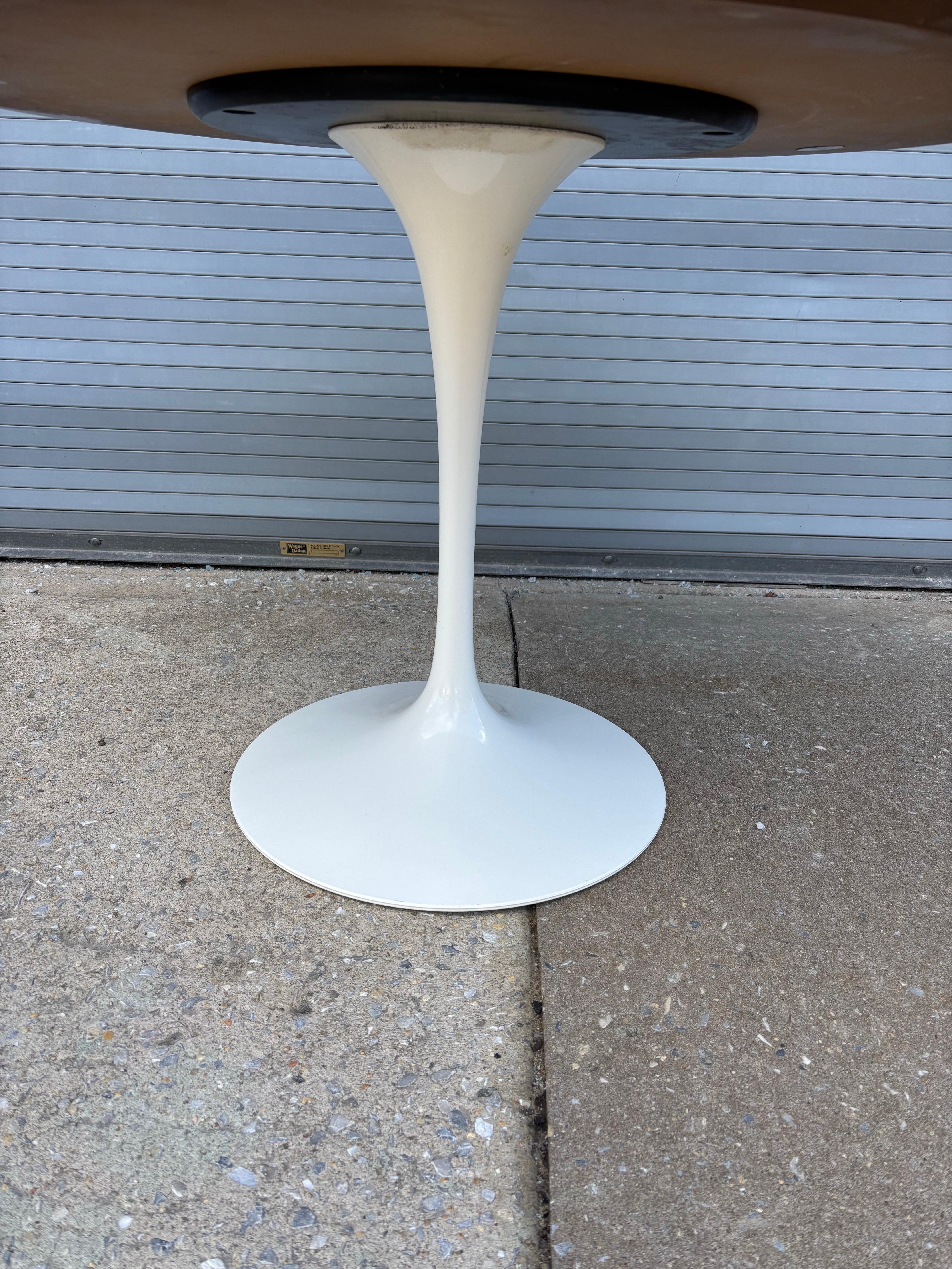 Wood 42” Saarinen for Knoll Tulip Dining Table