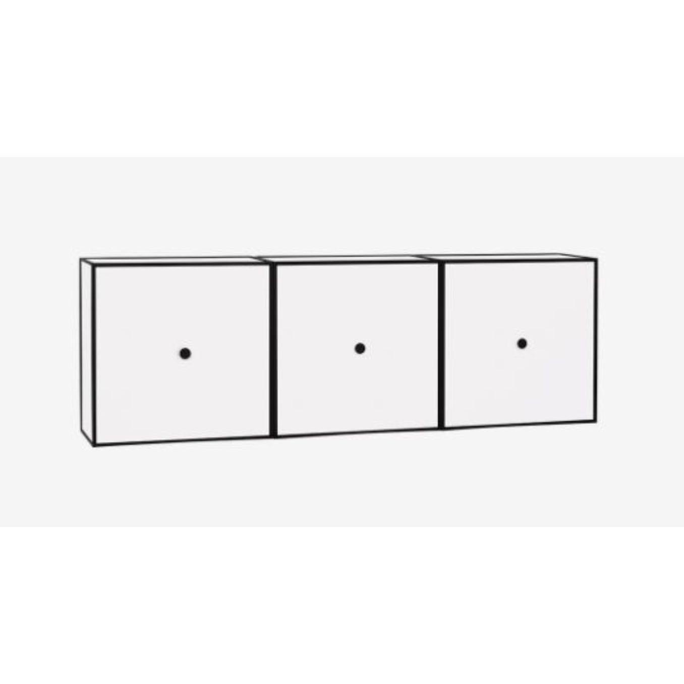 Danish 42 Smoked Oak Frame View Box by Lassen For Sale