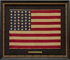 42-Star American Parade Flag, Commemorating Washington Statehood, 1889