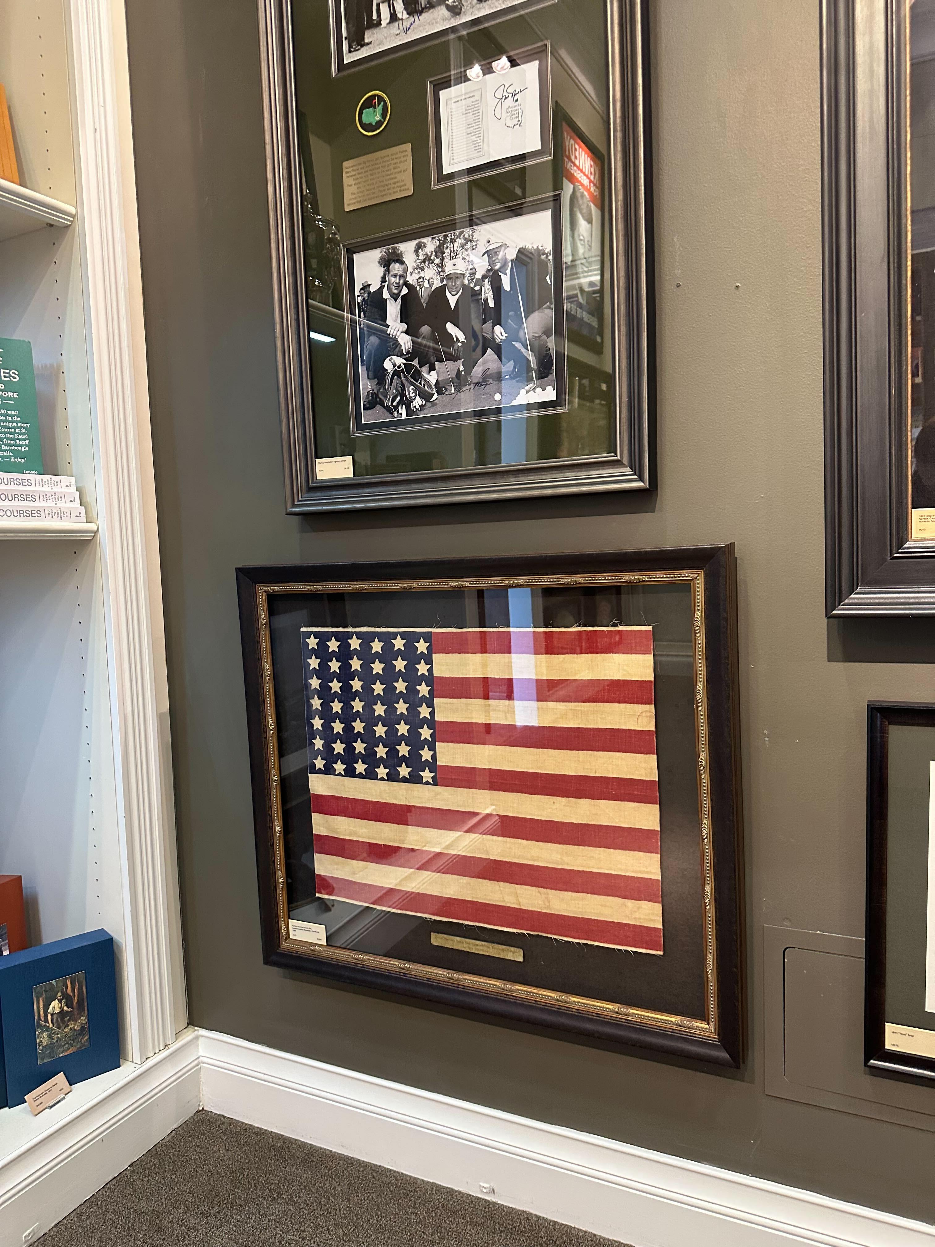 Drapeau de parade américain à 42 étoiles, commémorant l'accession à l'État de Washington, 1889 en vente 2