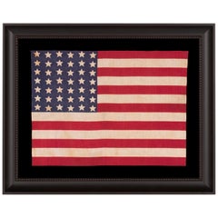 42 Star American Parade Flag, Washington Statehood, circa 1889-1890