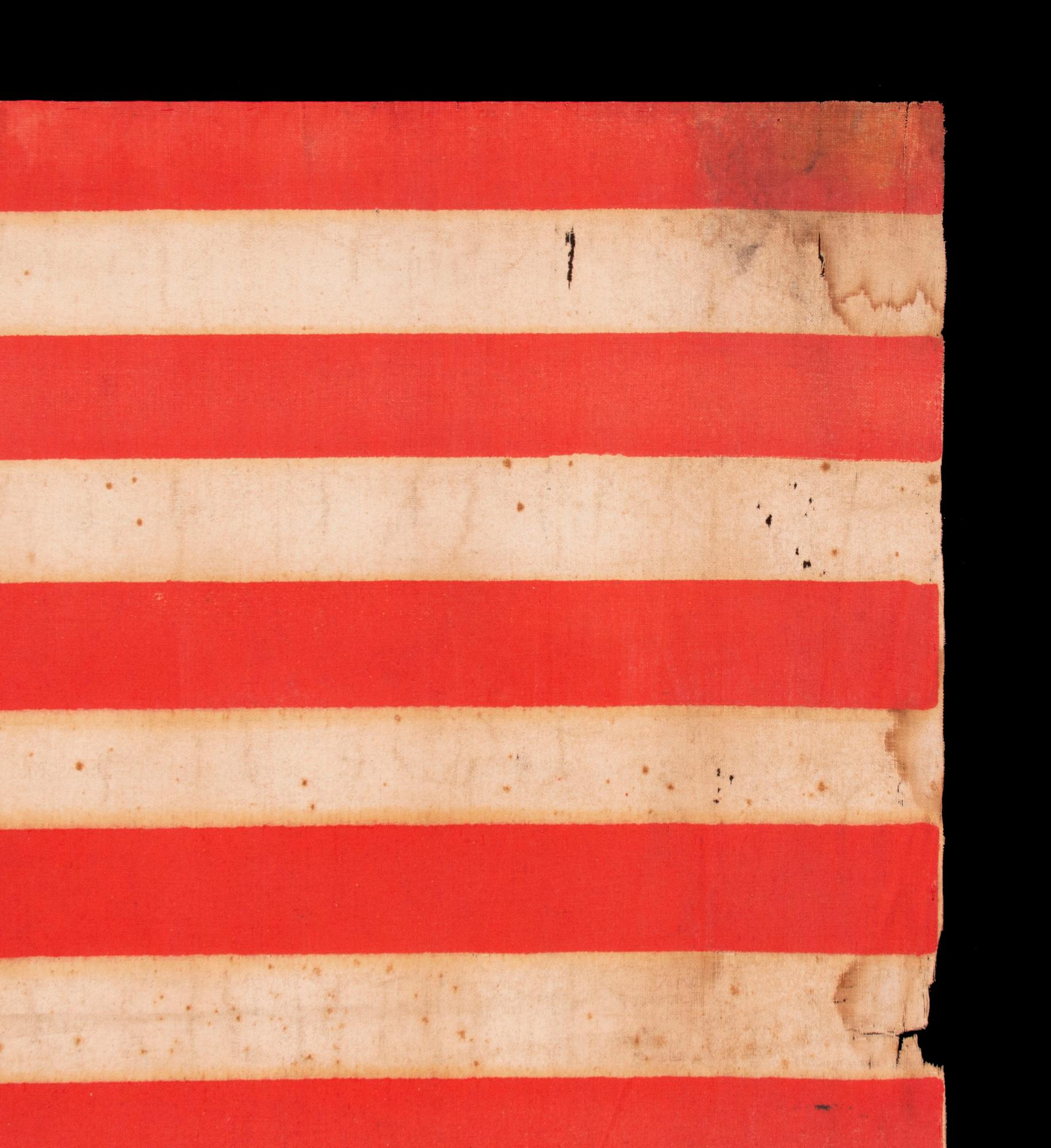 Cotton 42 Stars American Flag with Stars in a Medallion Configuration, Washington State