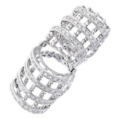 4.20 Carat Diamond Full Finger Fashion Ring
