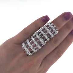 4.20 Carat Diamond Full Finger Fashion Ring