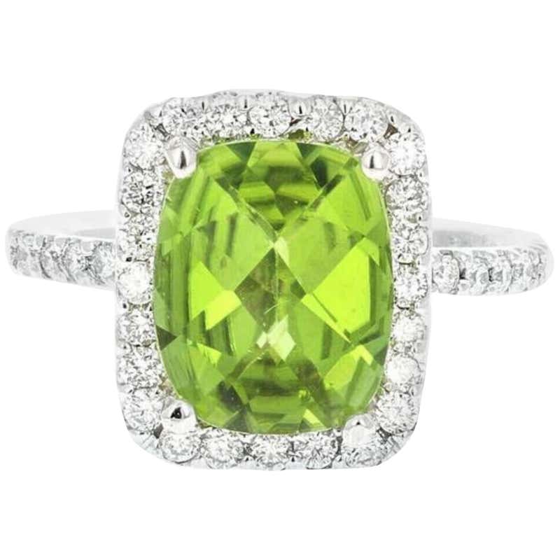 Antique Peridot Cocktail Rings - 572 For Sale at 1stDibs | statement ...