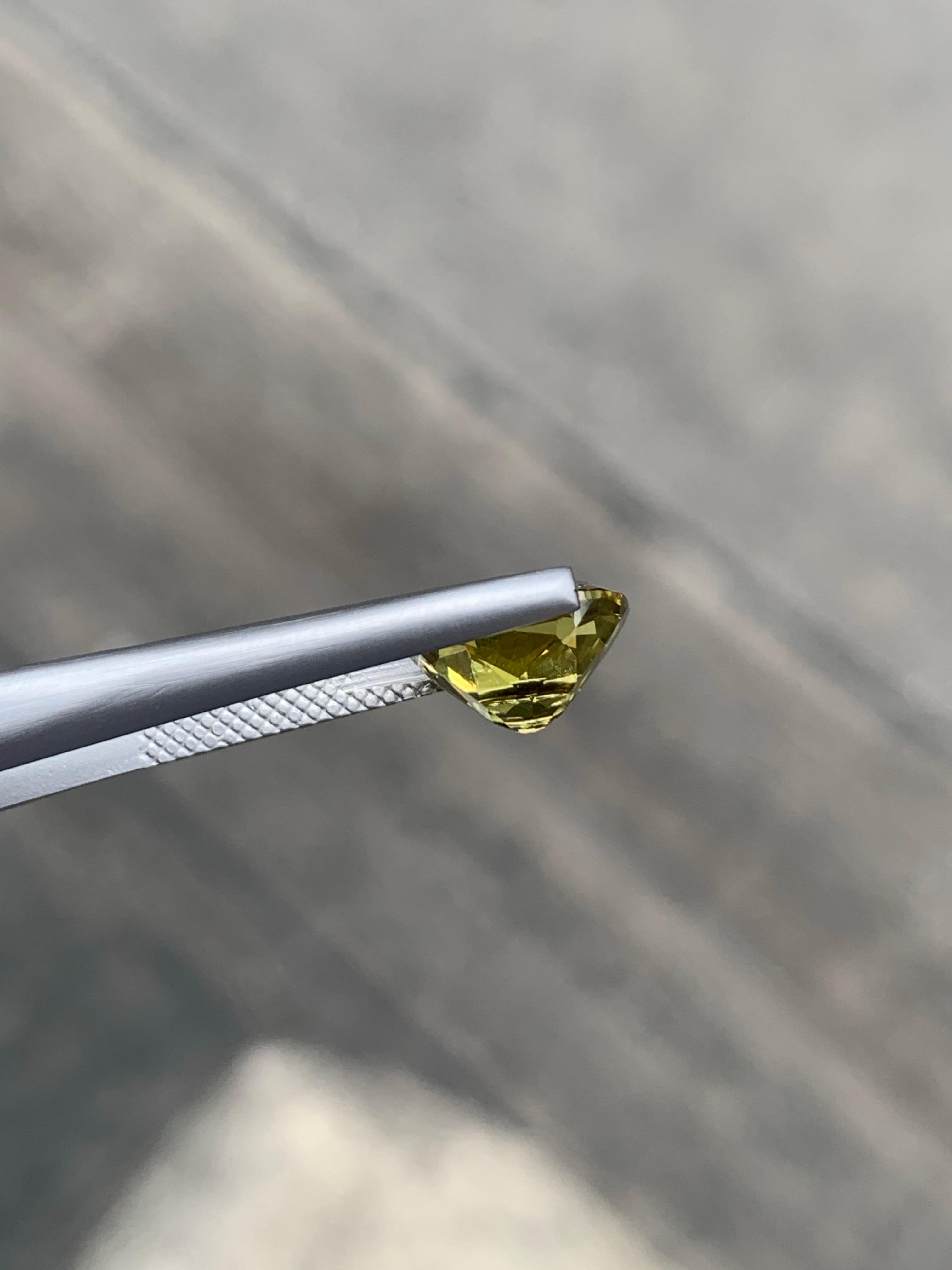 4.20 Carat Natural Loose Mali Garnet Cushion Shape Gemstone (pierre précieuse en forme de coussin) en vente 3