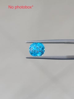 4.20 Carat Natural Sky Blue Zircon