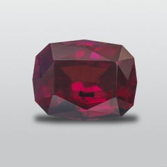 4.20 Carats Intense Red Malawi Garnet Gemstone from Malawi