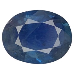 4.20 Carats Natural Blue Sapphire Loose Gemstone