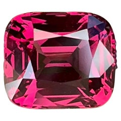 4,20 quilates Piedra granate rosa violáceo talla cojín Piedra preciosa de Tanzania