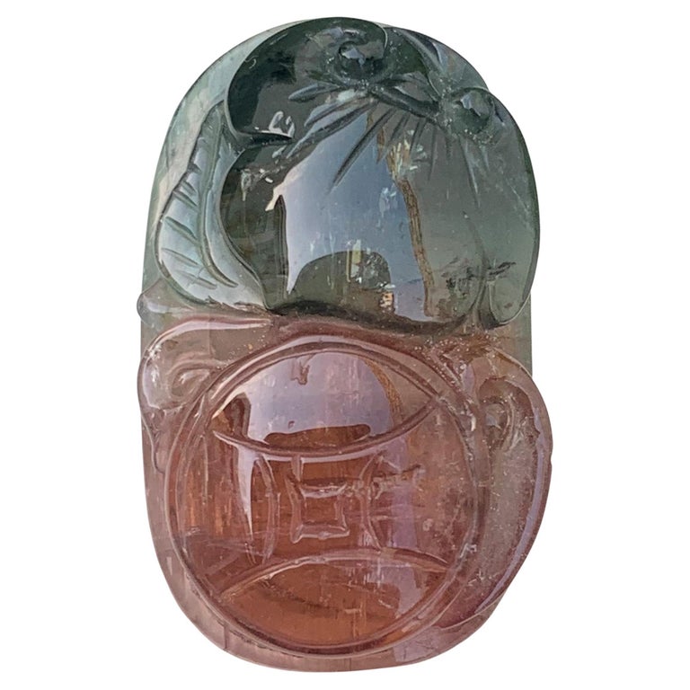 Pierre précieuse tourmaline rose de 1,26 carats | Taille émeraude