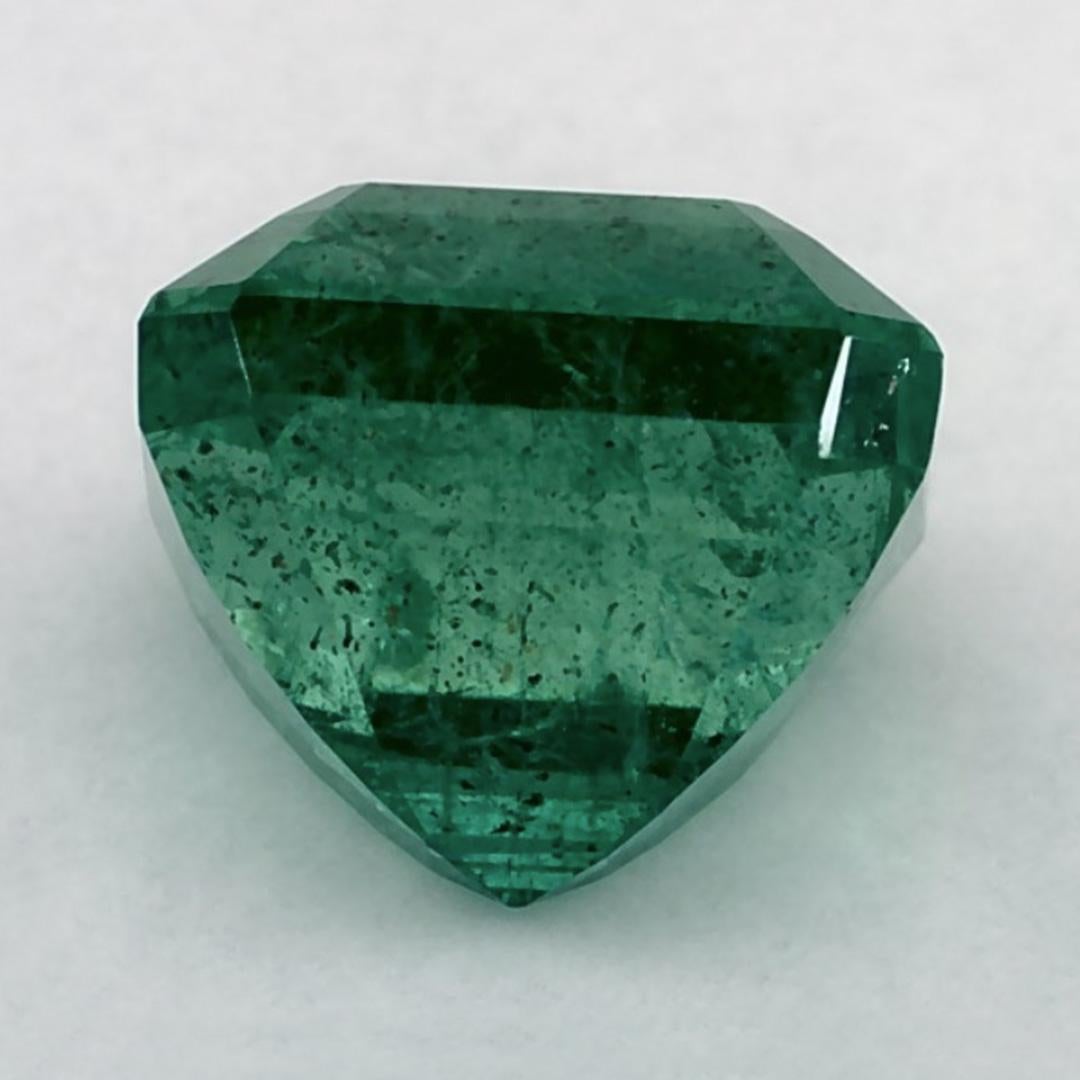 4.21 Karat Smaragd Asscher Lose Edelstein im Zustand „Neu“ im Angebot in Fort Lee, NJ