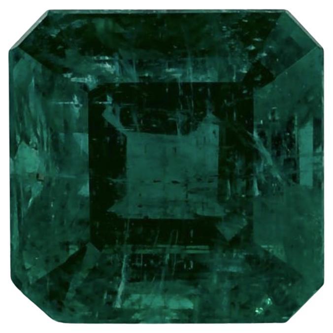4.21 Ct Emerald Asscher Loose Gemstone