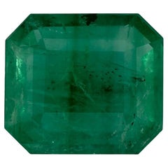 4.21 qt Esmeralda talla octágono Gema suelta