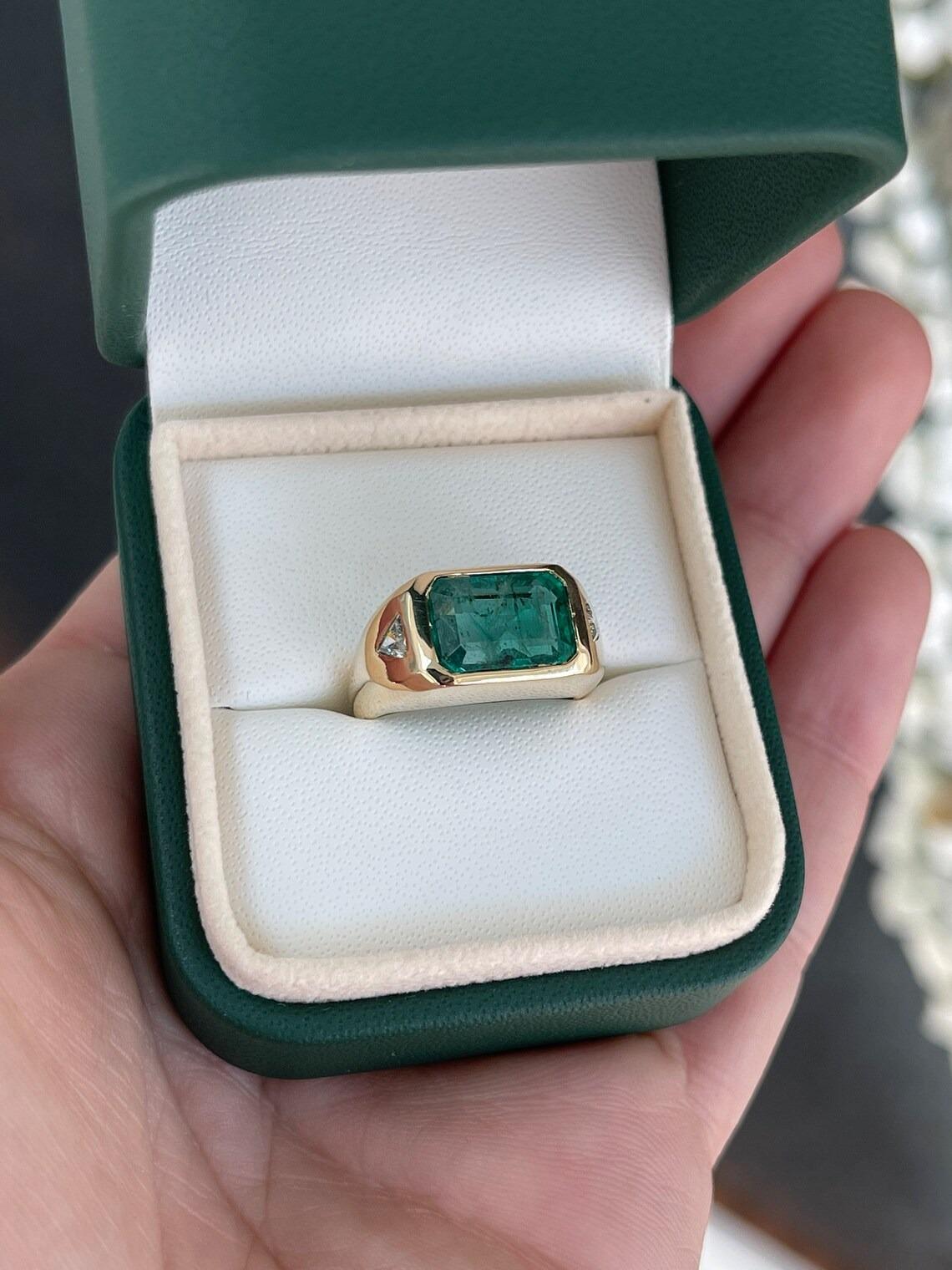 dark emerald stone