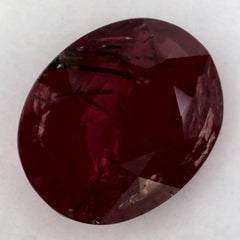4.22 Ct Ruby Oval Loose Gemstone