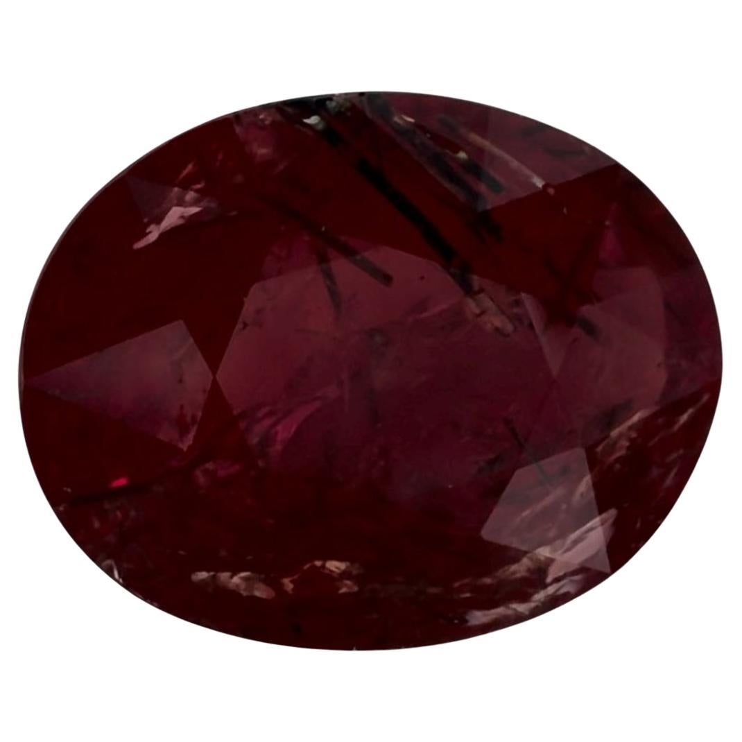 4.22 Ct Ruby Oval Loose Gemstone