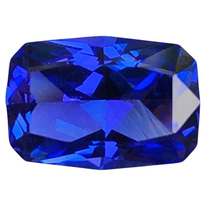4,24 carati di tanzanite naturale di colore blu reale Gemma dal taglio perfetto e dalla limpidezza pulita