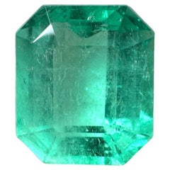 4,24 Karat Blaugrüner kolumbianischer Smaragd 10,6x9 mm Classic Cut Echter Mai Geburtsstein