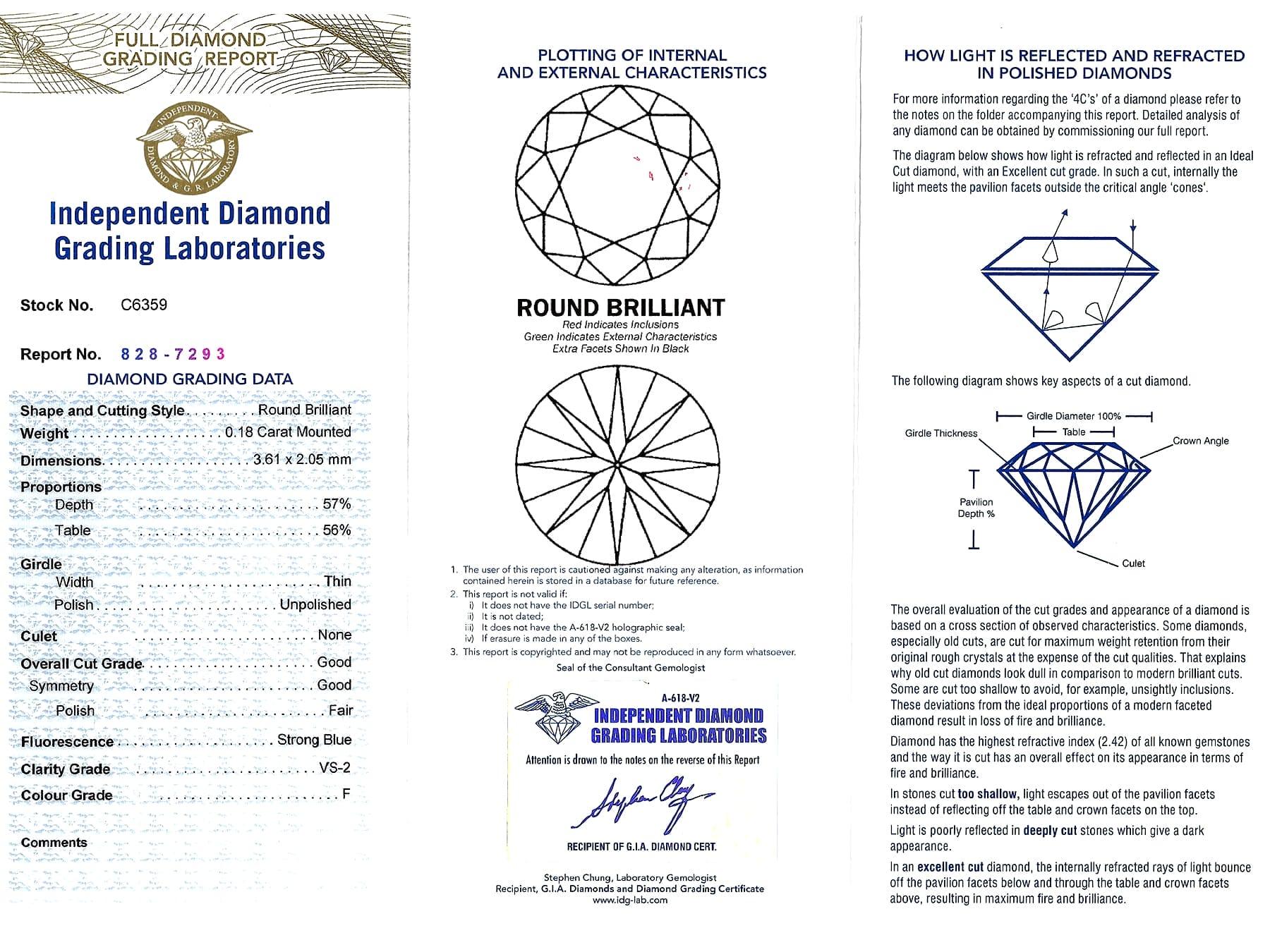 1950er Jahre Vintage 4,24ct Diamant und Platin Brosche im Angebot 7