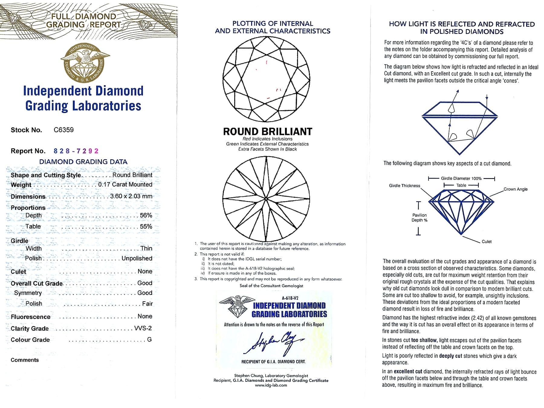 1950er Jahre Vintage 4,24ct Diamant und Platin Brosche im Angebot 8