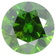 4.24ct Unheated Russian Demantoid Garnet – Rare Round Gem for Custom Jewelry