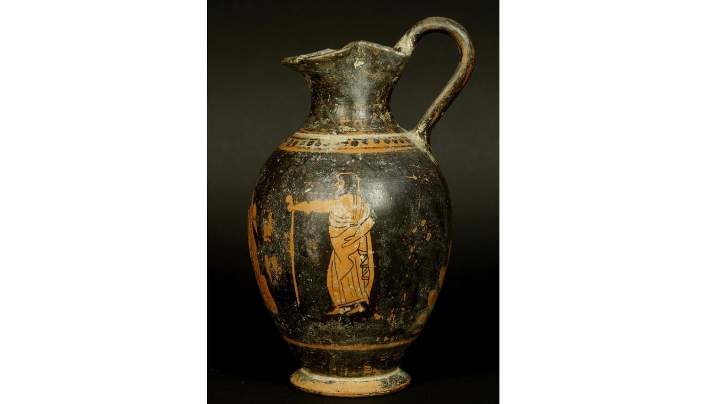 425-300 B.C. Ancient Greece Ceramic Vase 7