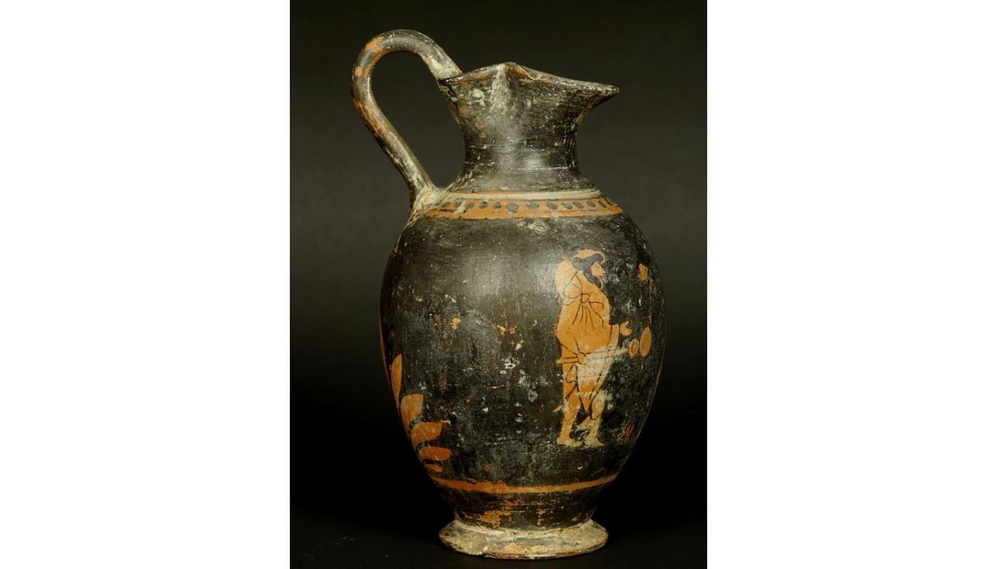 18th Century and Earlier 425-300 B.C. Ancient Greece Ceramic Vase