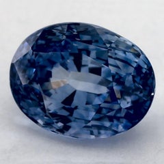 4.25 Ct Blue Sapphire Oval Loose Gemstone