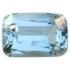 4,25 hübscher loser blassblauer Topas in Kissenform aus brasilianischer Mine in Kissenform