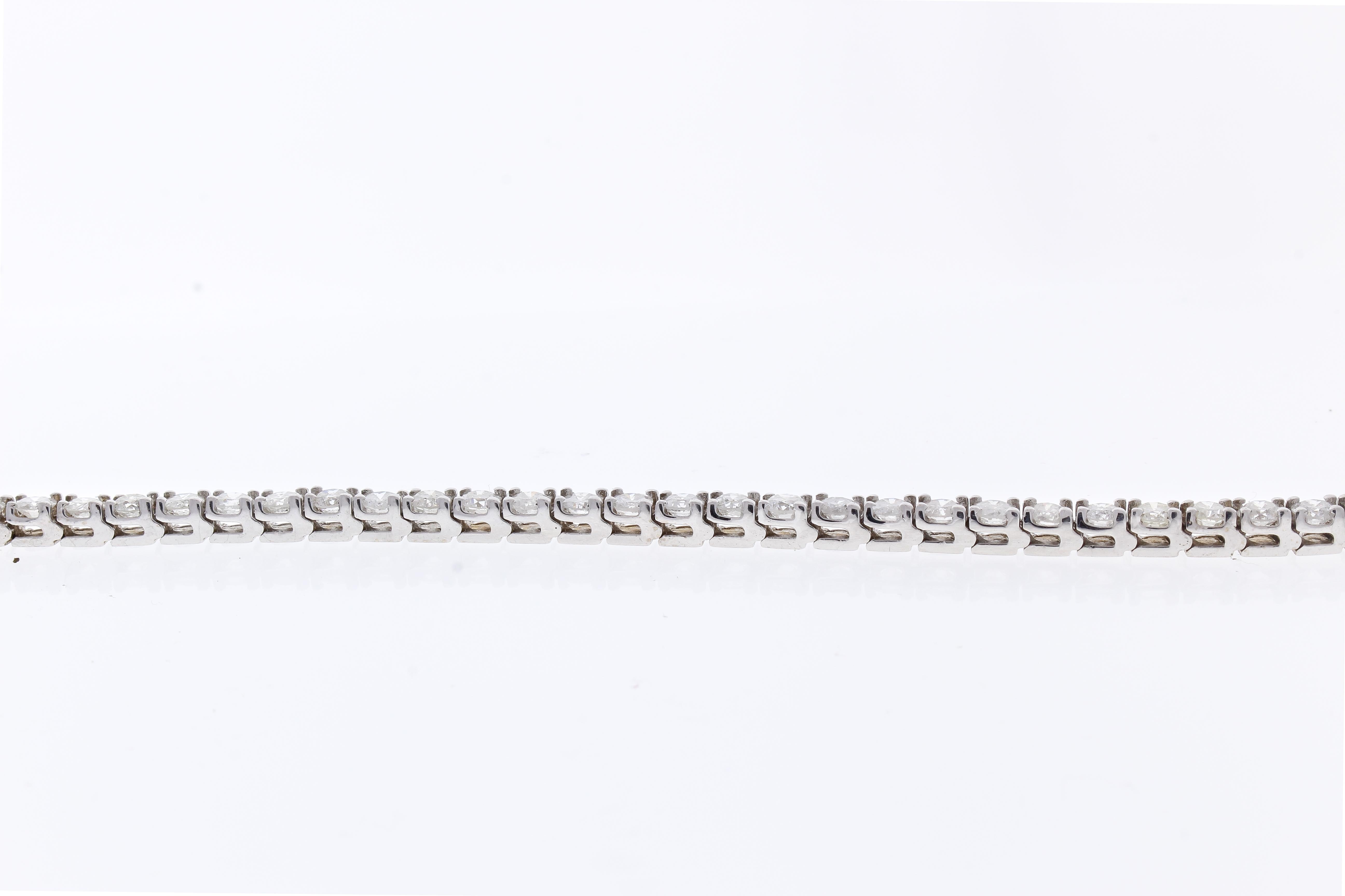 4 carat tennis bracelet