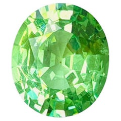 4,26 Quilates Tsavorita de alta calidad verde menta talla Alemania