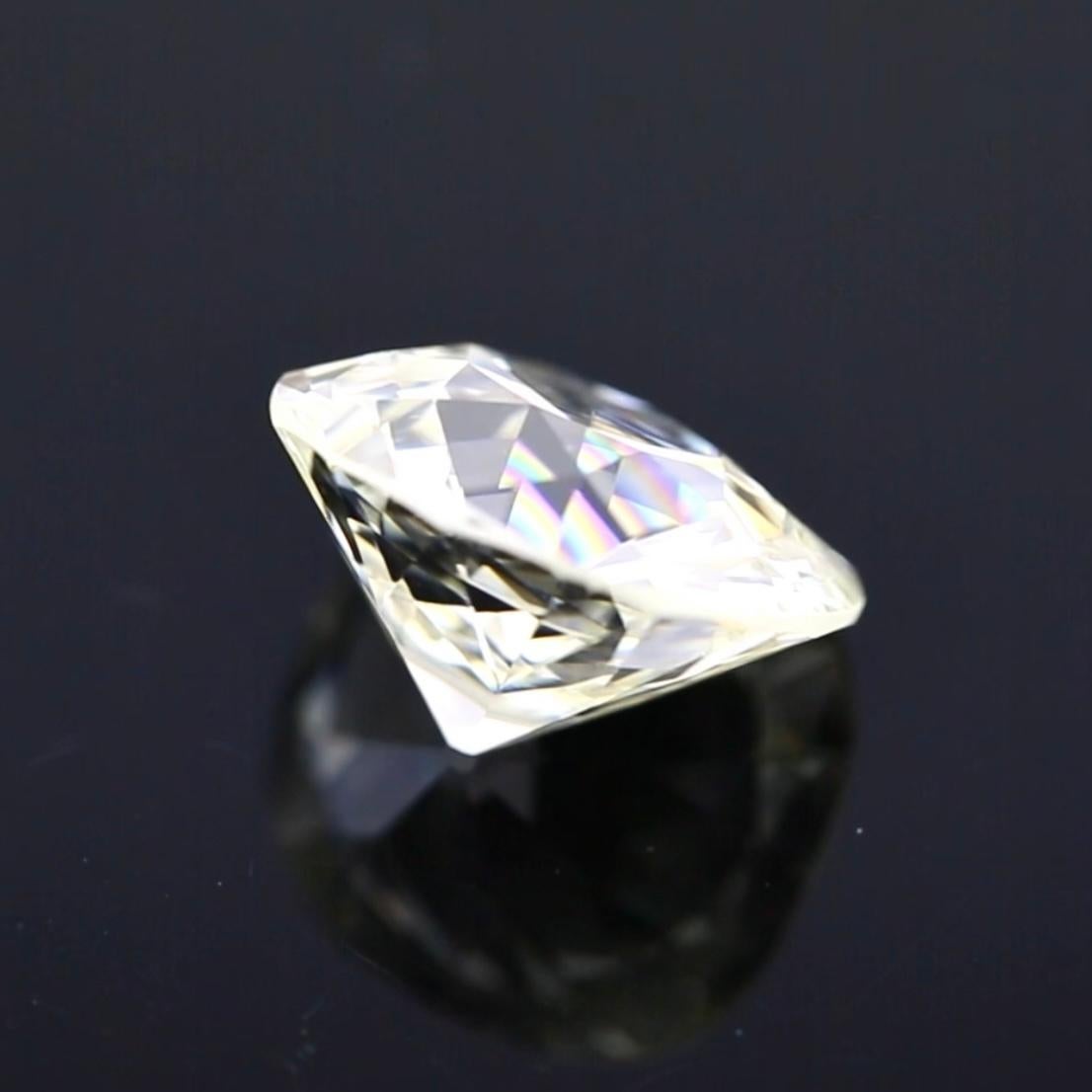 4.28 Carat Old Mine Cut Diamond – M Color SI1 Clarity, GIA Certified For Sale 5
