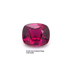4.28 Carat Ruby