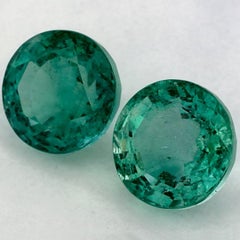 4.29 carati di smeraldo rotondo sfuso
