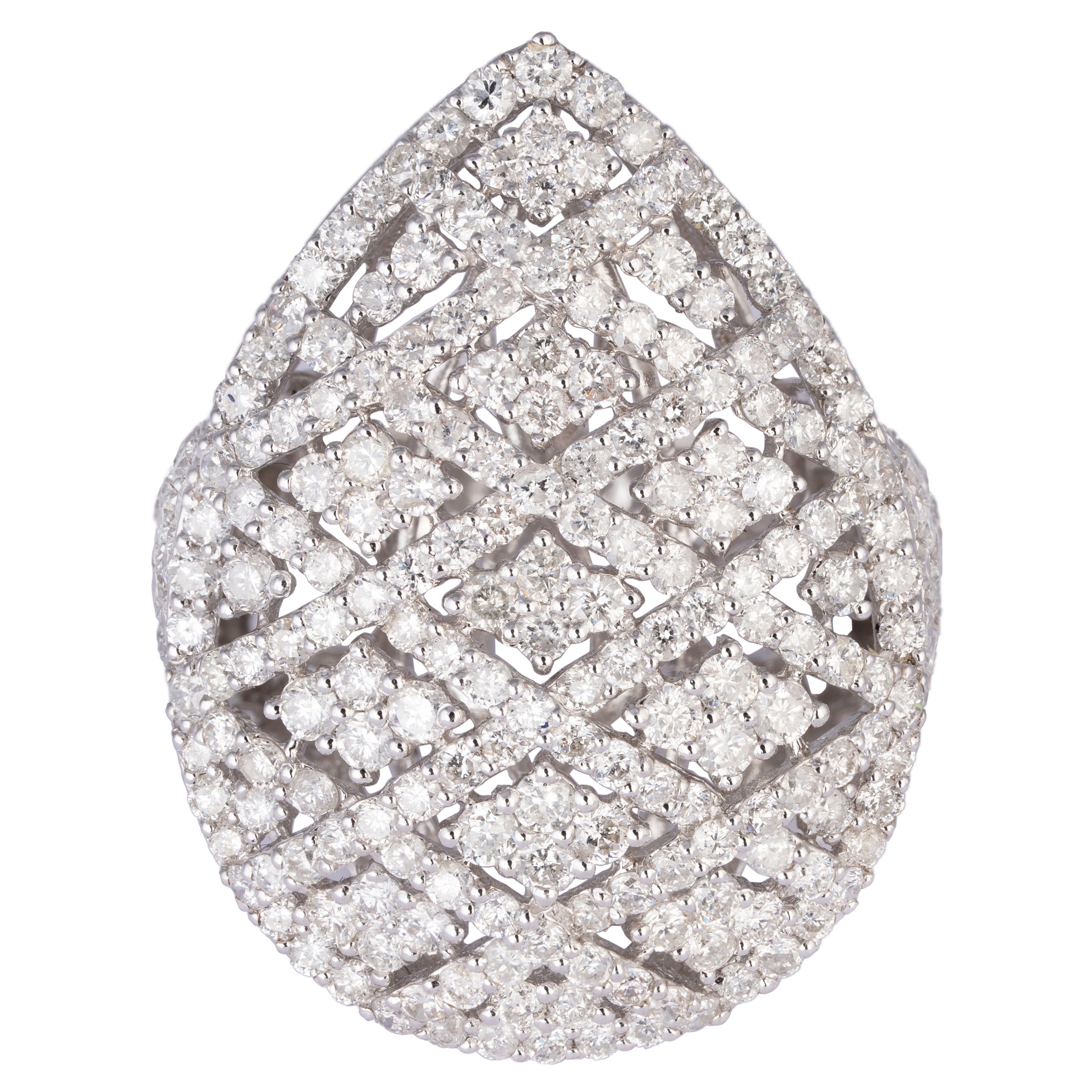 4,29 Karat Diamant-Goldring
