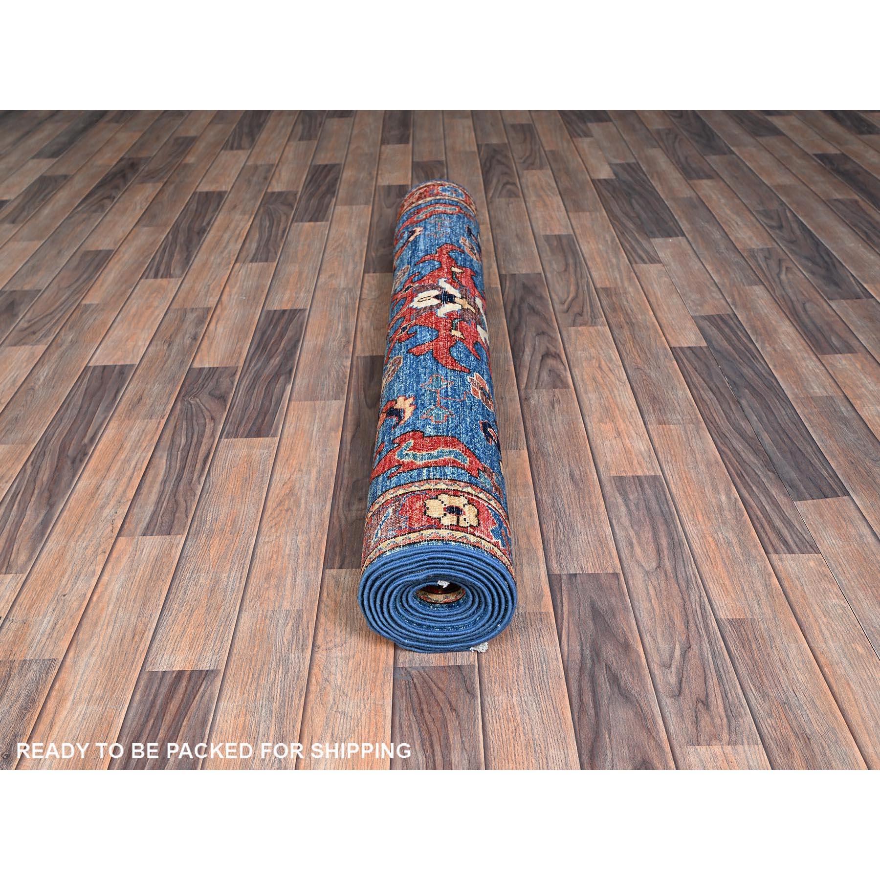 Hand-Knotted 4'2